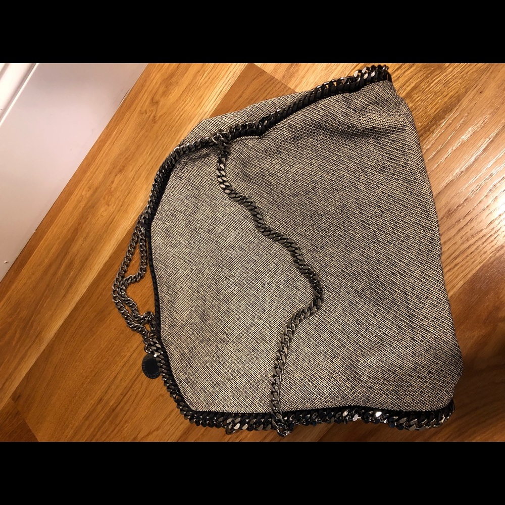 Authentic Stella McCartney grey fabric Falabella